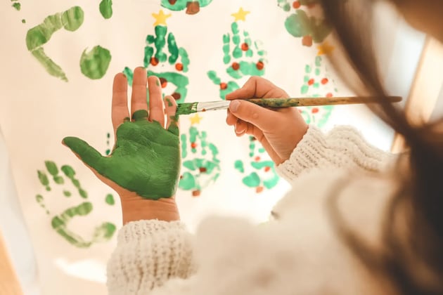 Easy Handy Print Activity: Simple Craft Projects To Engage Your Child During Holidays