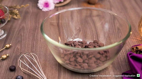 Choco Melts Cinnamon Mousse Step 2