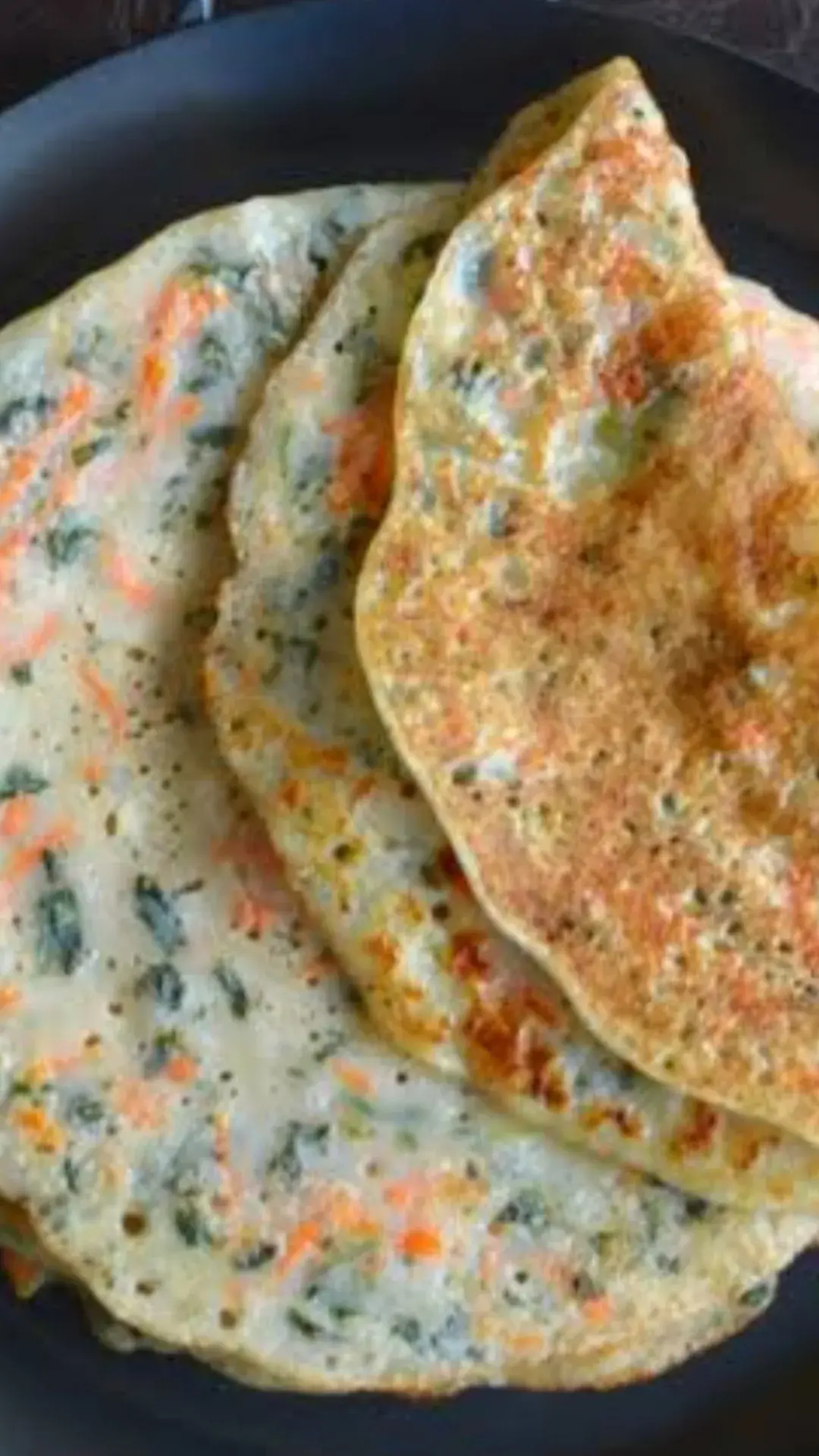 Quick and Healthy Breakfast Options to Kickstart Your Child's Day - Vegetable Suji Cheela