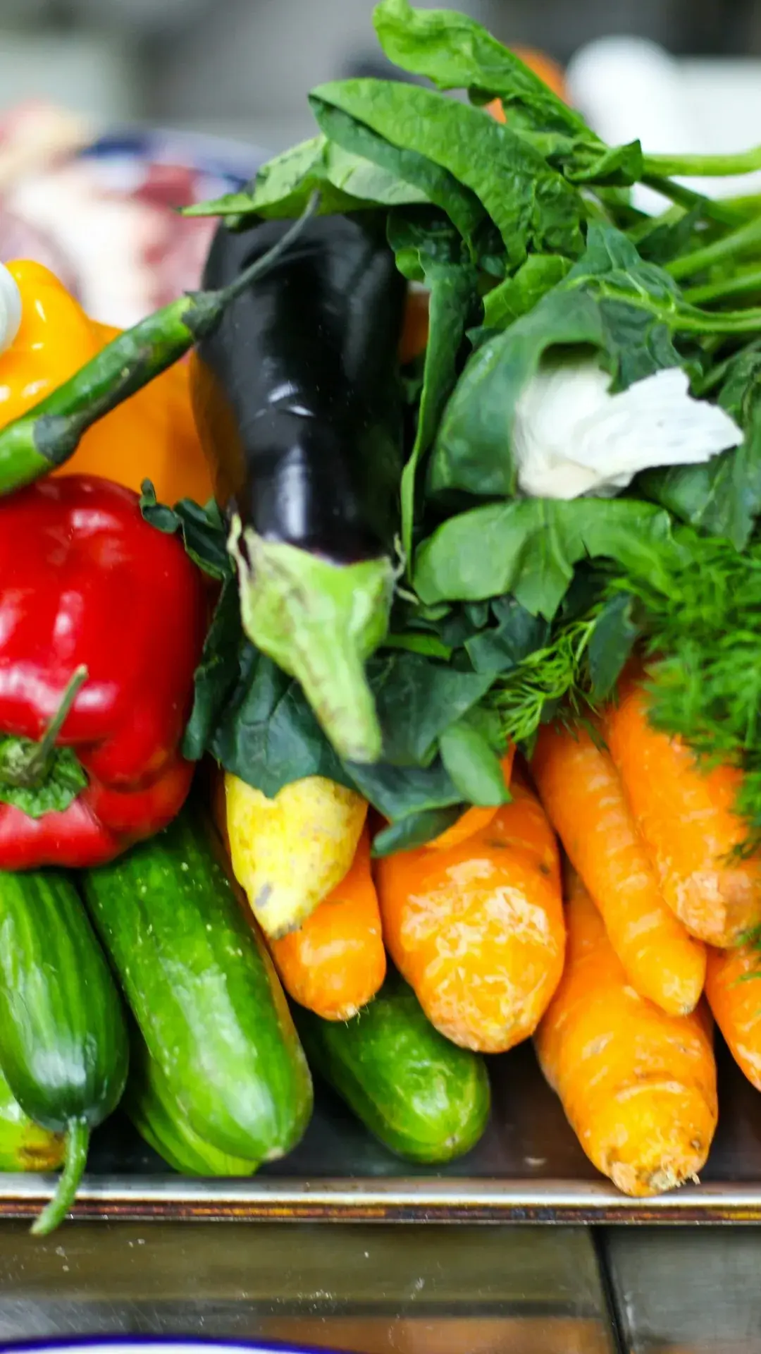 different vegetables